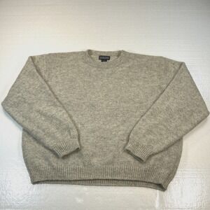 Vintage Lands End Women's Size XL Wool Blend Sweater Made In USA  Pullover